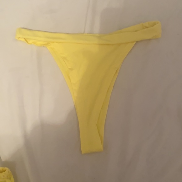 Yellow Mesh Dress - Picture 2 of 2